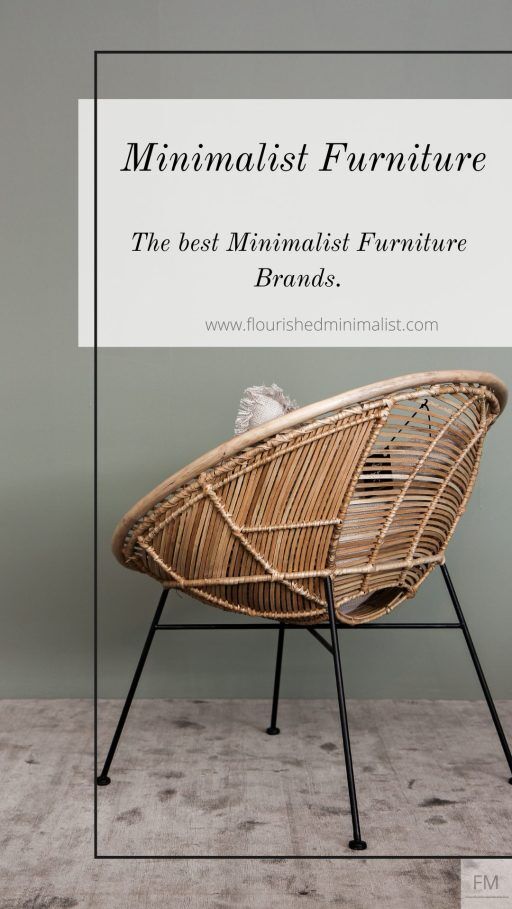 MINIMALIST FURNITURE The Best Minimalist Furniture Brands